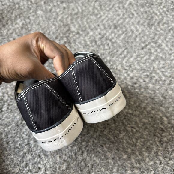 Visvim SKAGWAY LO Men’s Size 10 Black Platform Fashion Sneakers Shoes Excellent - Picture 3 of 10